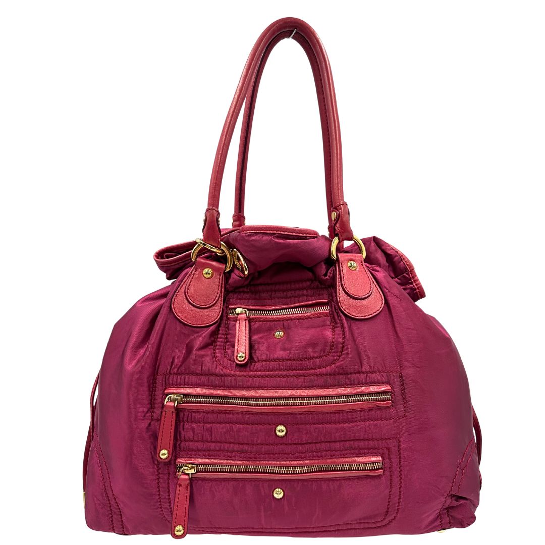 Borsa a spalla Tod's magenta