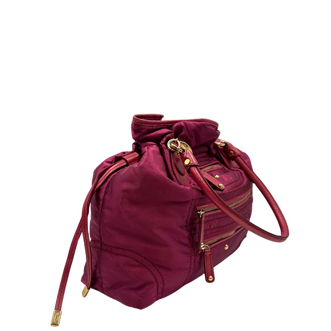 Borsa a spalla Tod's magenta