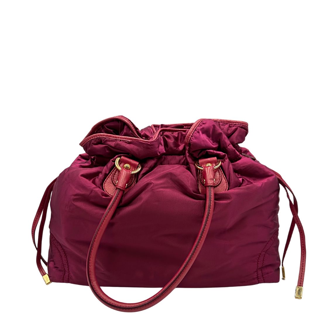 Borsa a spalla Tod's magenta