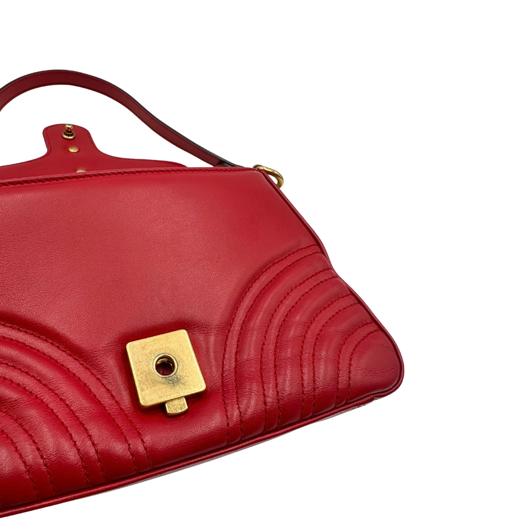 Gucci GG Marmont Mini Top Handle Bag