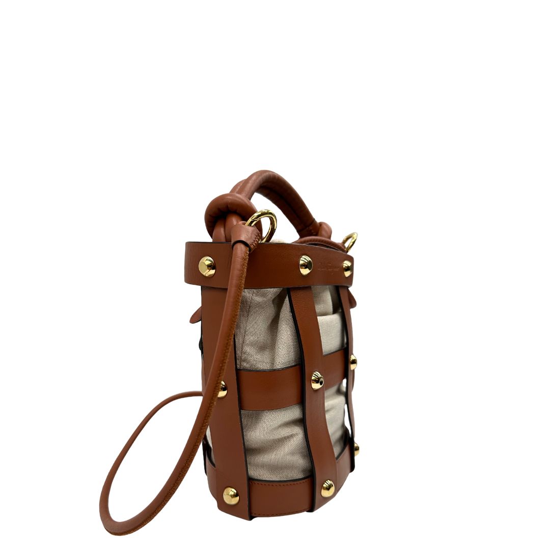Secchiello Cage Bag Salvatore Ferragamo