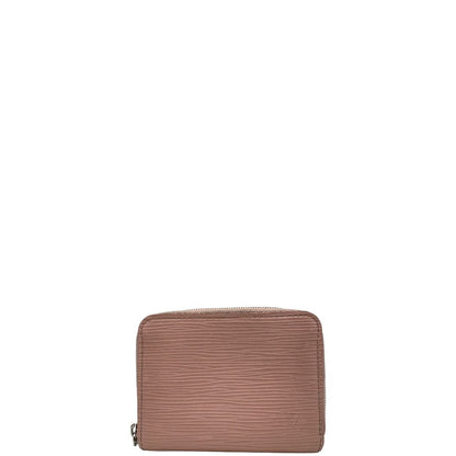 Portafoglio Louis Vuitton Epi rosa con parti metalliche argentate. Completo di scatola logata, di lusso, originale, ottime condizioni.