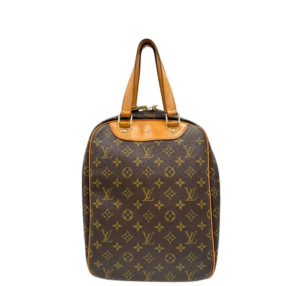 Borsa Louis Vuitton in canvas marrone monogram con parti metalliche dorate e finiture in vacchetta naturale; munita di doppi manici. Completa di dustbag, lucchetto e chiavi, di lusso, originale, ottime condizioni. 