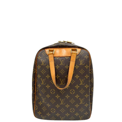 Borsa Louis Vuitton in canvas marrone monogram con parti metalliche dorate e finiture in vacchetta naturale; munita di doppi manici. Completa di dustbag, lucchetto e chiavi, di lusso, originale, ottime condizioni. 