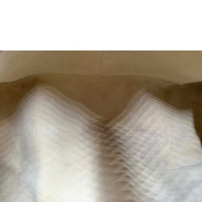 interno Borsa Louis Vuitton in canvas marrone monogram con finiture in vacchetta naturale e parti metalliche dorate; munita di doppi manici, da portare a spalla, di lusso, originale, ottime condizioni, usata.  