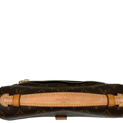 manico Borsa Louis Vuitton Métis in canvas marrone monogram con dettagli in vacchetta naturale e parti metalliche dorate. Munita di un manico singolo e una tracolla regolabile e amovibile. Dotato di scatola e dustbag, di lusso, originale, ottime condizioni.