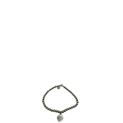 Bracciale Heart Tag Tiffany&Co. della collezione Return To Tiffany in argento 925 con ciondolo cuore. Completo di sacchetto antipolvere, di lusso, originale, ottime condizioni, usata.