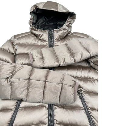  Piumino Colmar in 59% poliestere e 41% poliammide color champagne, di lusso, originale, ottime condizoni. 