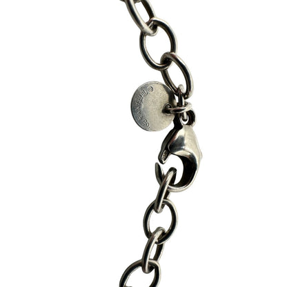  Bracciale Tiffany&Co. in argento 925 con ciondolo "infinito'' Completo di sacchetto antipolvere e scatola, originale, usato, di lusso.