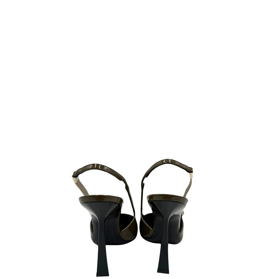 YSL Pumps slingback vernis N. 36,5