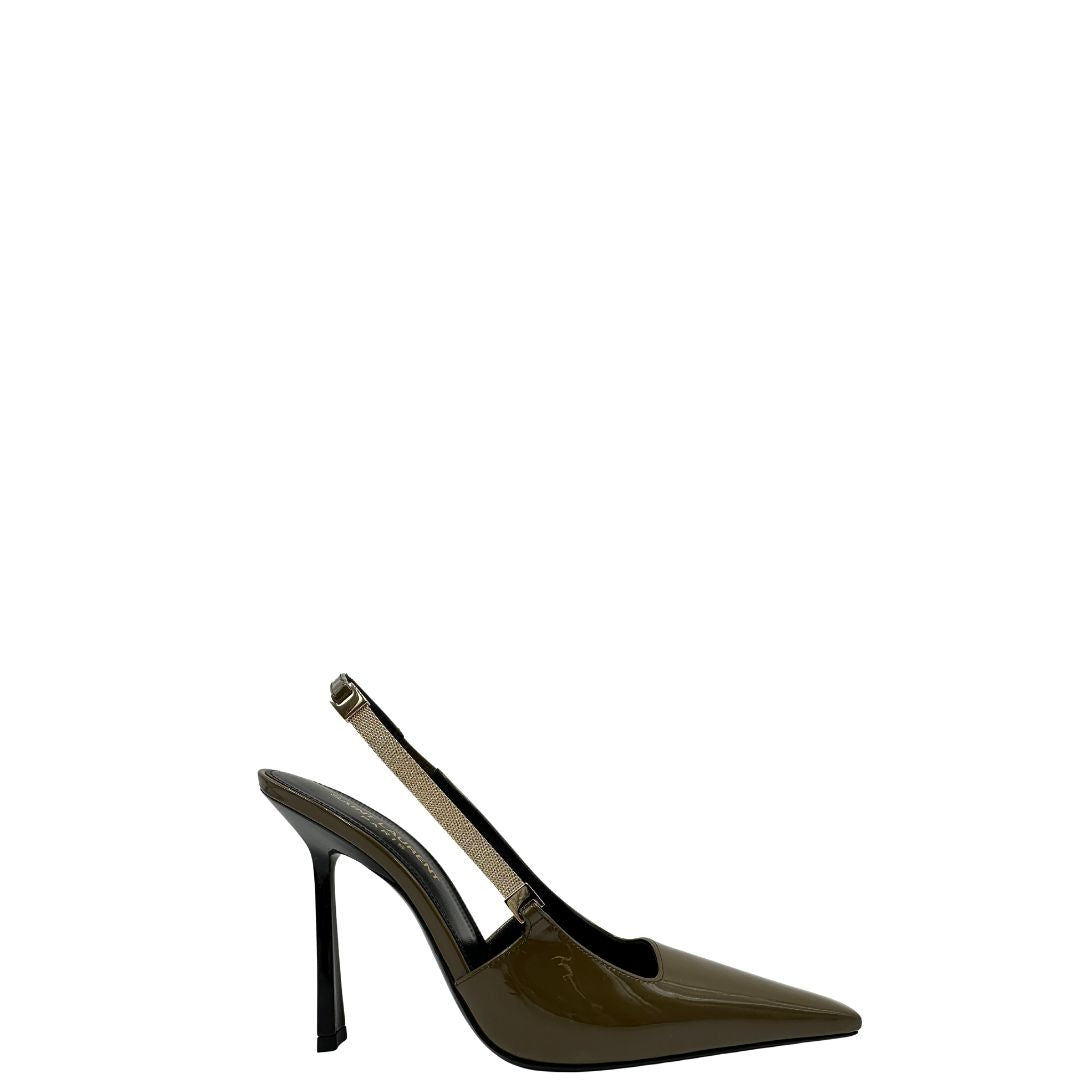 YSL Pumps slingback vernis N. 36,5