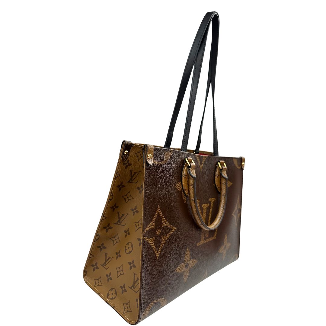 Borsa OnTheGo MM Louis Vuitton marrone – Vivo Vintage