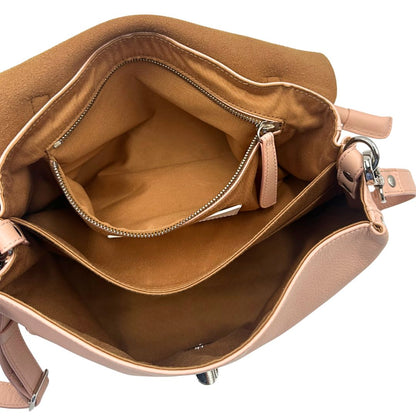 Interno di una postina S Zanellato rosa usata, originale, second hand, in ottime condizioni.