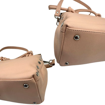 Angoli di una postina S Zanellato rosa usata, originale, second hand, in ottime condizioni.