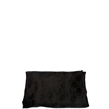 Dustbag di una borsa Gucci Hysteria in pelle nera, con hardware dorato, usata, originale, second hand, in ottime condizioni.