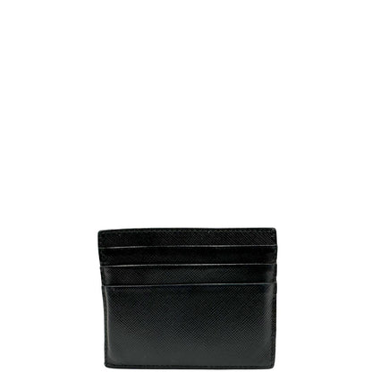 Retro, Portafoglio Prada in pelle Saffiano nera. Originale, usato, di lusso, in ottime condizioni