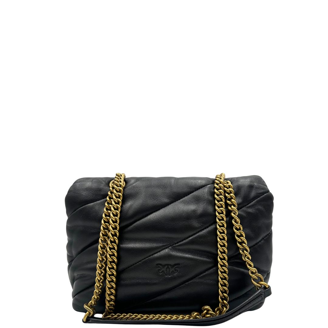 Borsa Love Puff Pinko nera