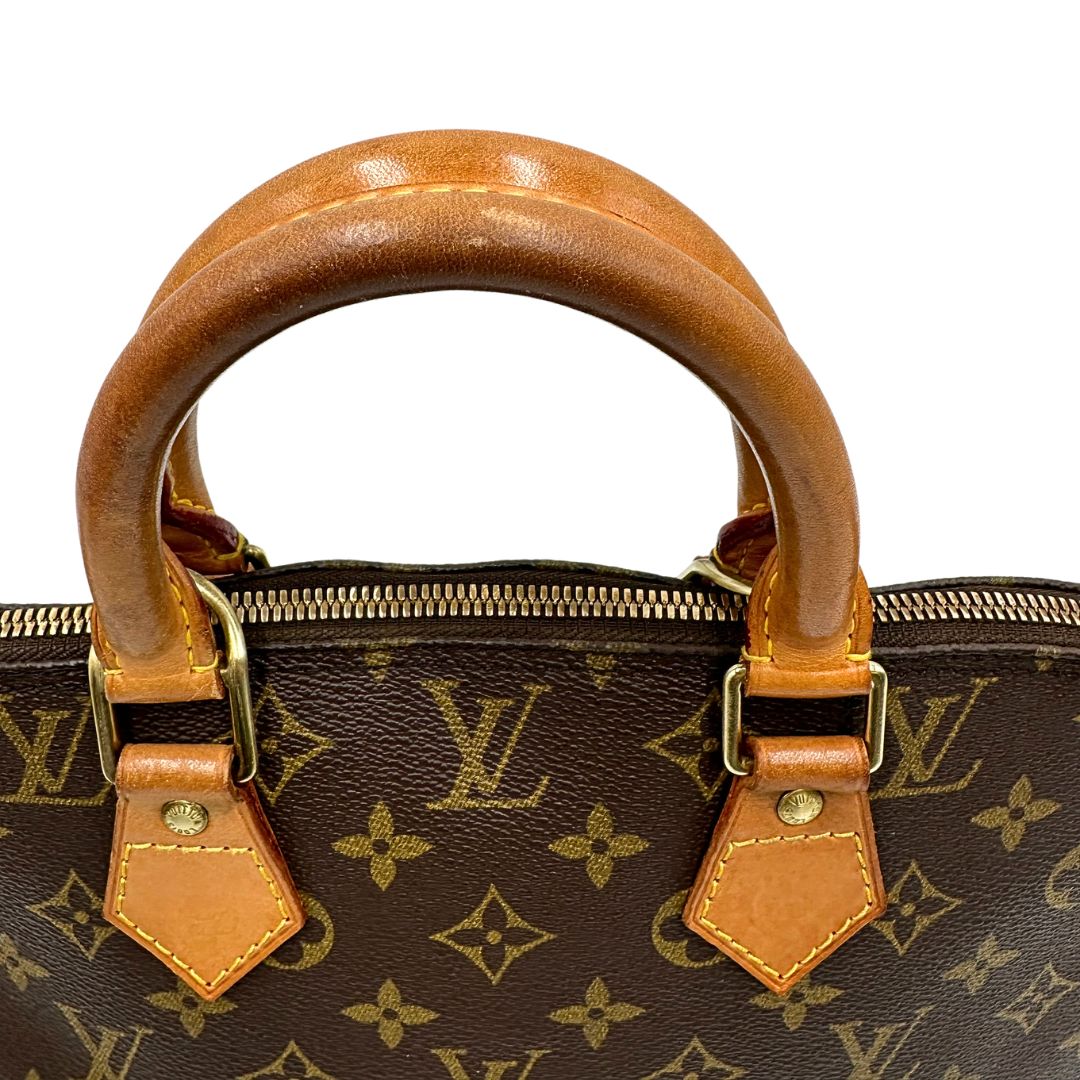manici  Louis Vuitton Alma in tela monogram nella versione PM, di lusso, originale, ottime condizioni, usata, originale.