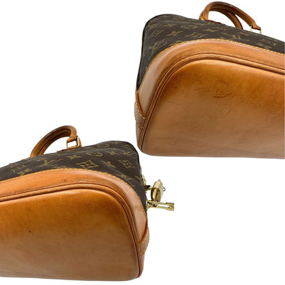 angoli  Louis Vuitton Alma in tela monogram nella versione PM, di lusso, originale, ottime condizioni, usata, originale. 
