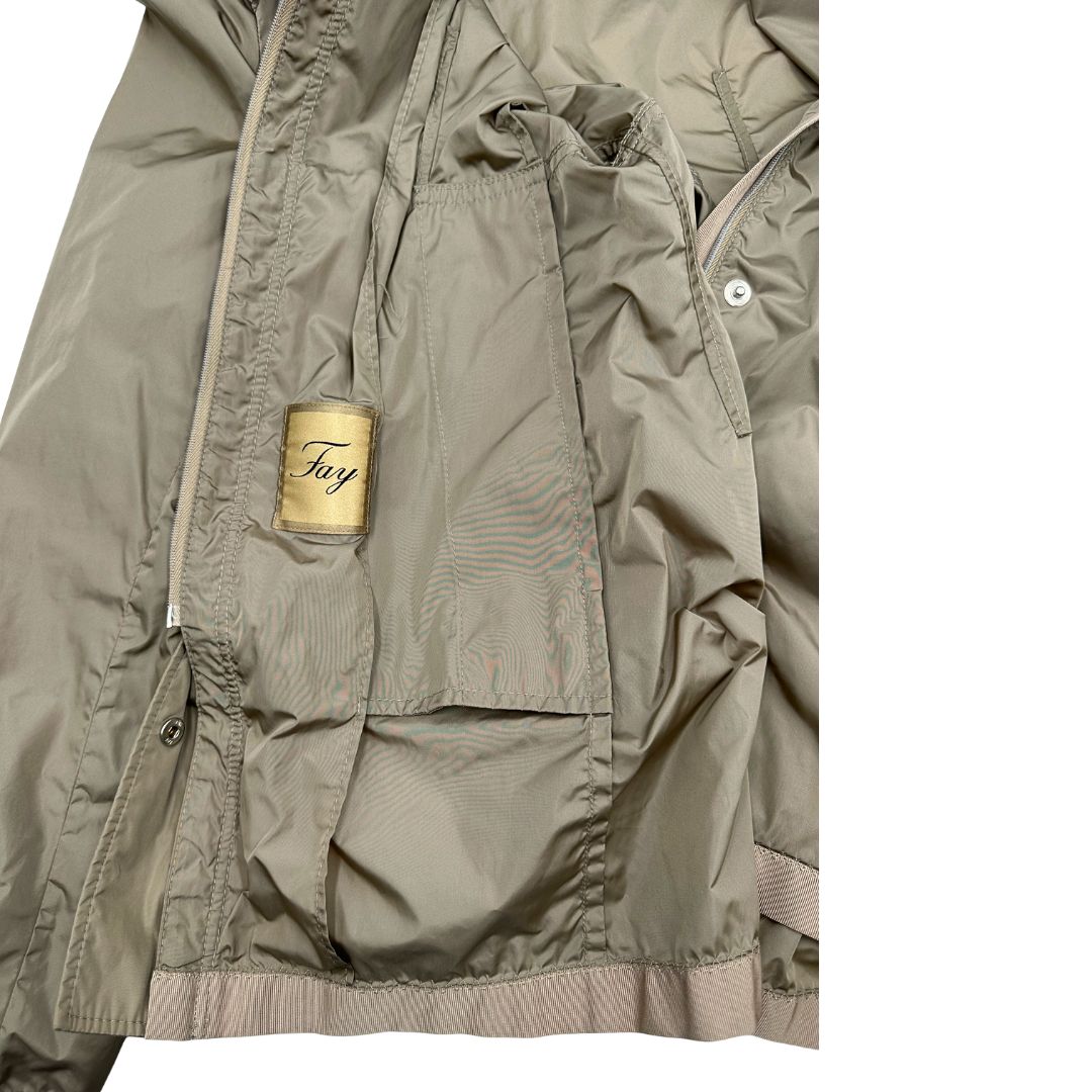 Impermeabile Fay nei toni caldi del beige, di lusso, usato, originale.