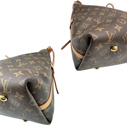 angoli Borsa CarryAll MM  realizzata in tela Monogram e rifinita in pelle naturale, di lusso, originale, ottime condizioni, usata. 