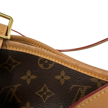 finiture Borsa CarryAll MM  realizzata in tela Monogram e rifinita in pelle naturale, di lusso, originale, ottime condizioni, usata. 