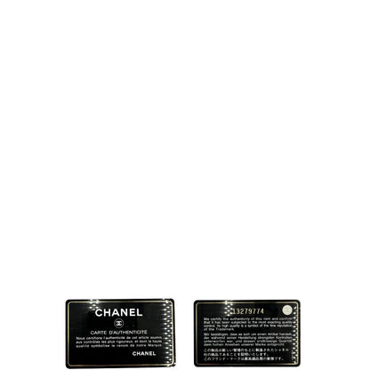 interno  Borsa Chanel in pelle caviar nera trapuntata con hardware argentato, di lusso, originale, ottime condizioni, usata.