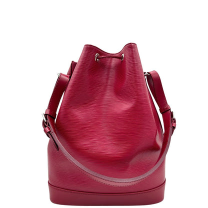 retro Secchiello LV in pelle epi color magenta, di lusso, originale, ottime condizioni, usata. 