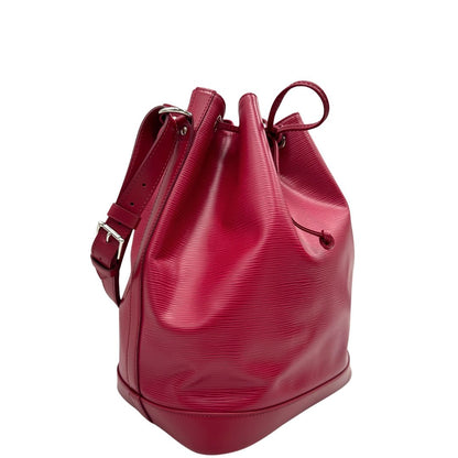 lato Secchiello LV in pelle epi color magenta, di lusso, originale, ottime condizioni, usata. 