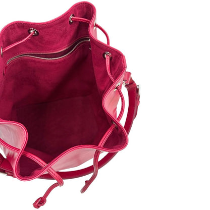 interno Secchiello LV in pelle epi color magenta, di lusso, originale, ottime condizioni, usata. 