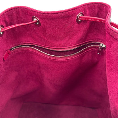 interno Secchiello LV in pelle epi color magenta, di lusso, originale, ottime condizioni, usata. 