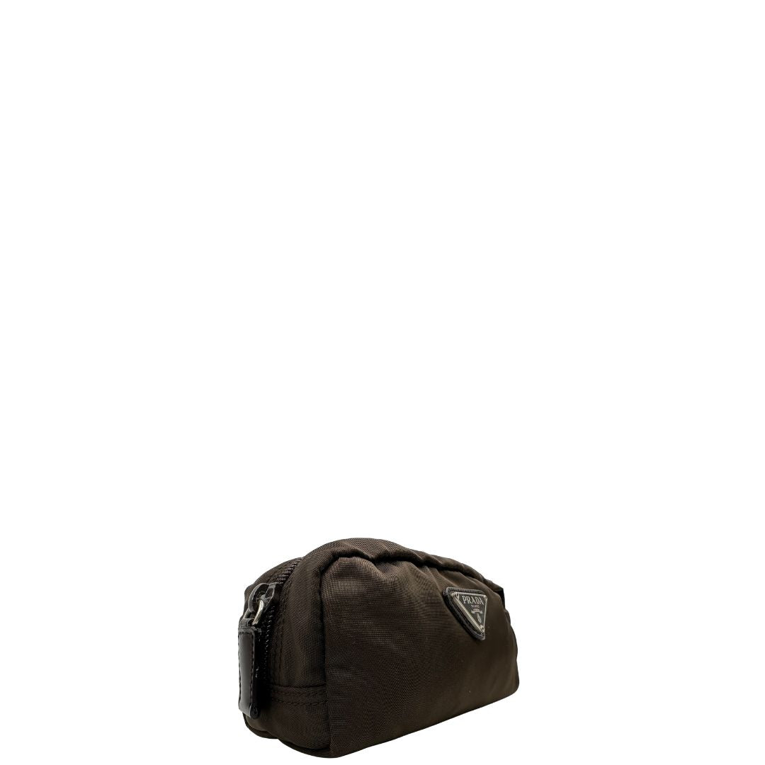 Trousse Prada Vela marrone