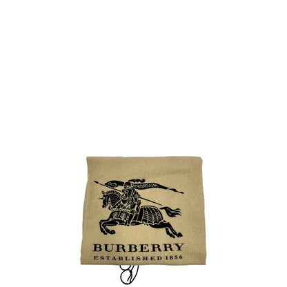 Dustbag di una shopper Burberry in canvas trama tartan con finiture in pelle marrone testa di moro ed effetto gradient sul canvas, usata, originale, second hand, in ottime condizioni.