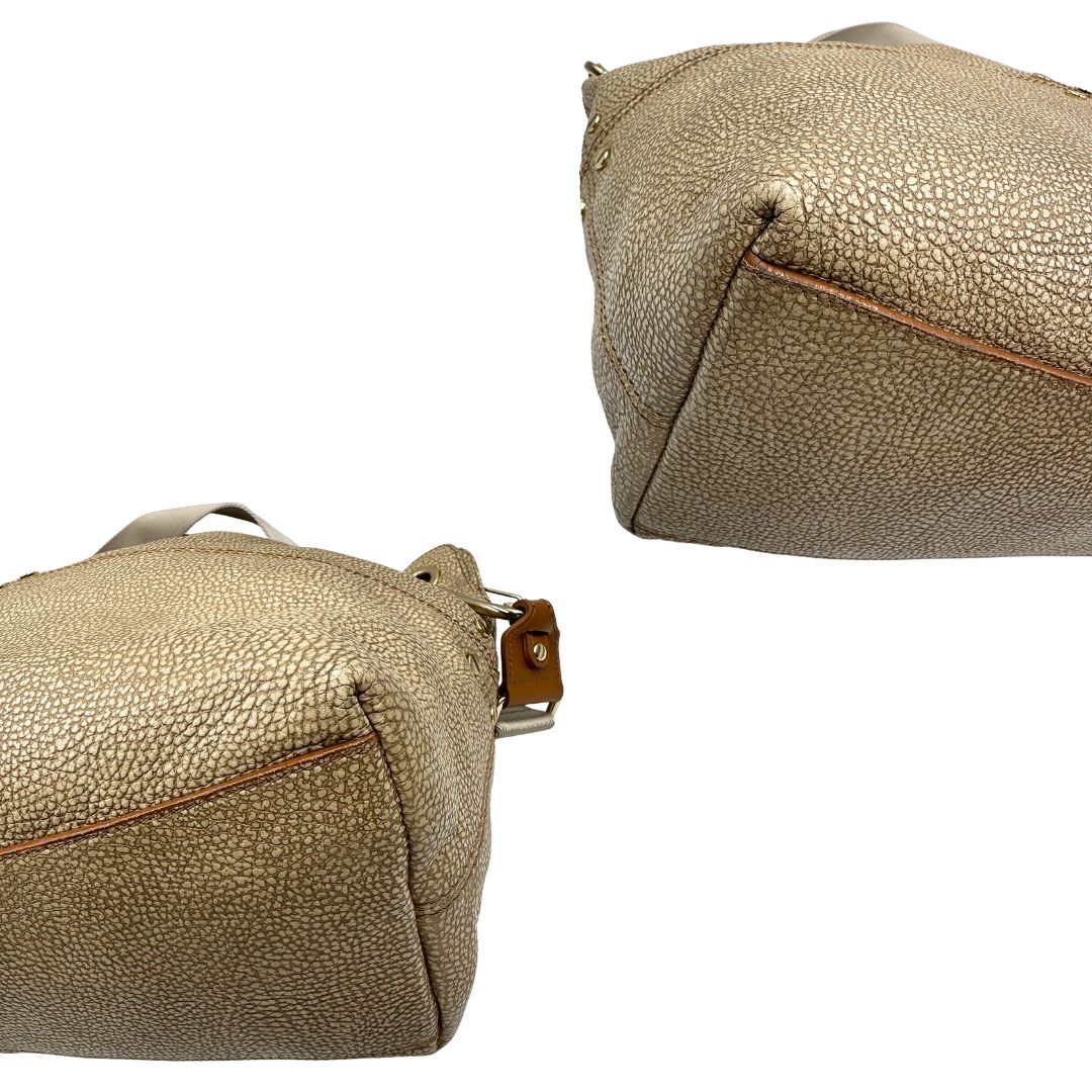 Borsa Tote Borbonese beige
