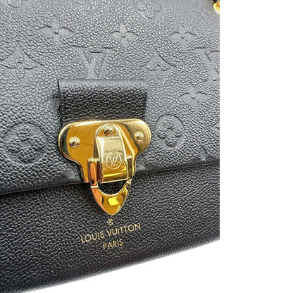 interno  Borsa Vavin LV in pelle monogram Empreinte, di lusso, originale, ottime condizioni, usata 