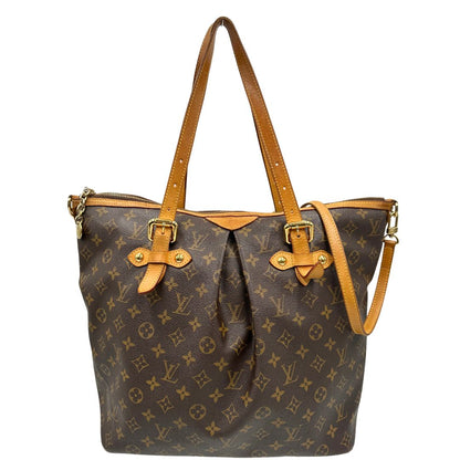 front  Borsa LV Palermo in tela monogram nella versione GM, di lusso, originale, ottime condizioni, usata. 
