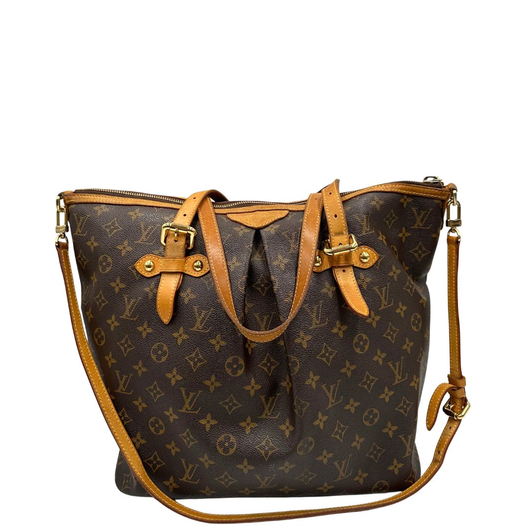 retro v  Borsa LV Palermo in tela monogram nella versione GM, di lusso, originale, ottime condizioni, usata.