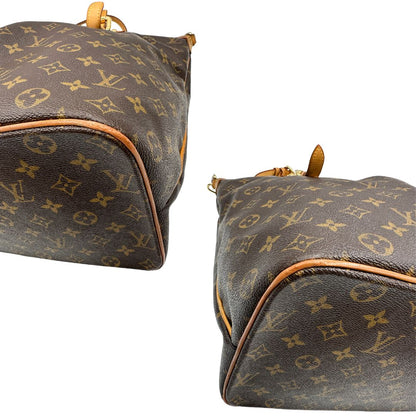 angoli  Borsa LV Palermo in tela monogram nella versione GM, di lusso, originale, ottime condizioni, usata. 