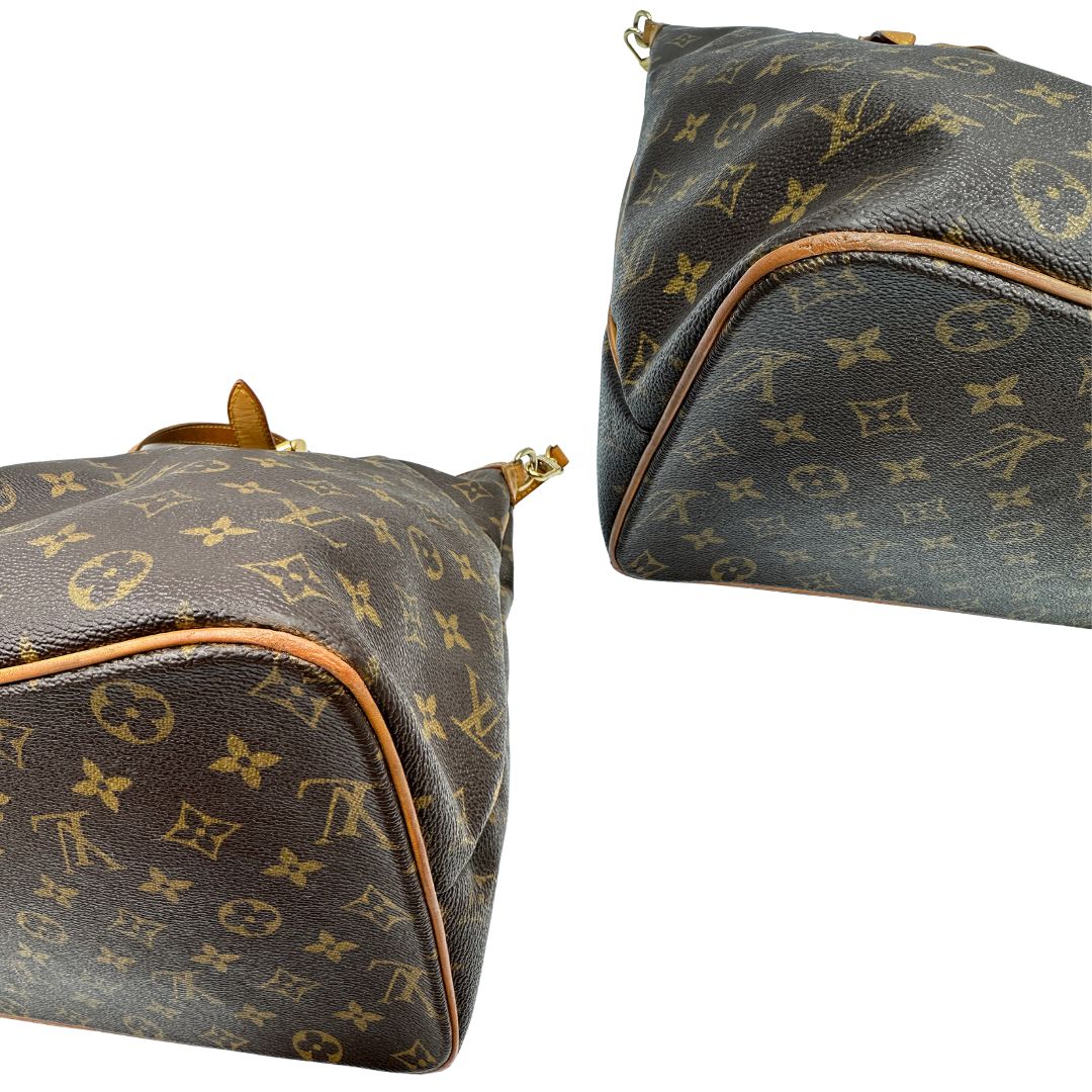 angoli  Borsa LV Palermo in tela monogram nella versione GM, di lusso, originale, ottime condizioni, usata. 