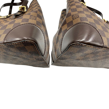 angoli Borsa LV Hampstead in canvas Damier Ébène , di lusso, originale, ottime condizioni, usata. 