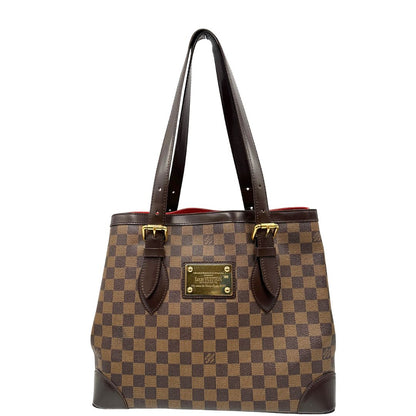 front Borsa LV Hampstead in canvas Damier Ébène , di lusso, originale, ottime condizioni, usata. 