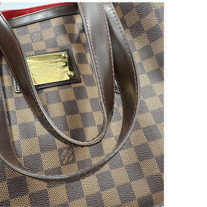 manici Borsa LV Hampstead in canvas Damier Ébène , di lusso, originale, ottime condizioni, usata. 