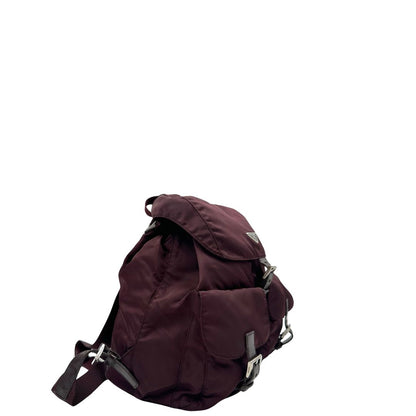 Zaino Prada nylon vinaccia