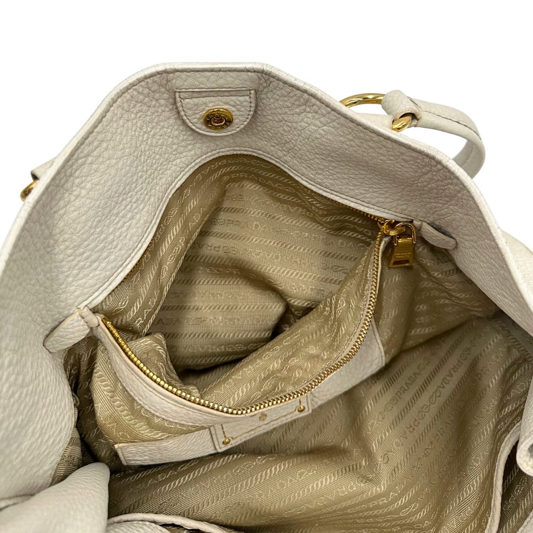 Tote Prada bianca