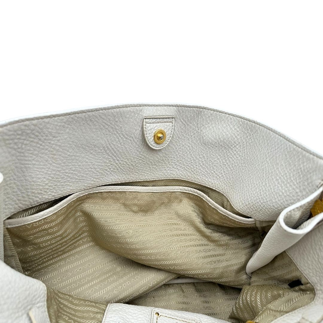 Tote Prada bianca