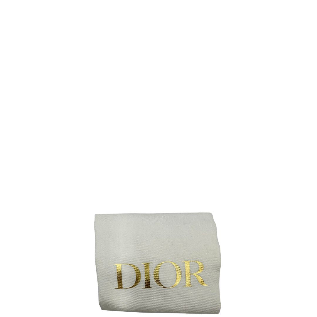 dustbag  Borsa Christian Dior in pelle con impunture macrocannage e hardware dorato, della collezione Caro, di lusso, originale, ottime condizioni, usato. 