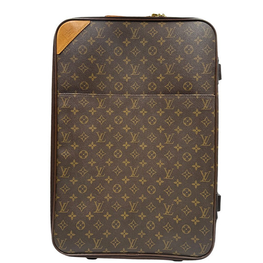 Trolley Louis Vuitton Pegase 55 Monogram con porta address personalizzato