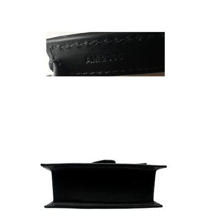 base Borsa Jacquemus nella versione Le Bambino in pelle nera, di lusso, ottime condizioni, usata, originale. 