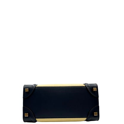 base  Borsa Celine Luggage, munita di doppi manici stondati, di lusso, originale, ottime condizioni, usata. 