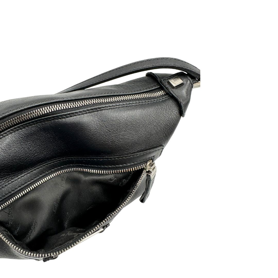 Pochette Salvatore Ferragamo nera